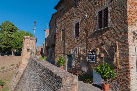 
medieval village Loretello is part of the municipality of Arcevia, in the province of Ancona, in the Marche region.