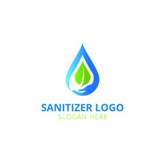Creative Hand Sanitizer Business Logo Design