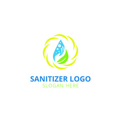 Creative Hand Sanitizer Business Logo Design