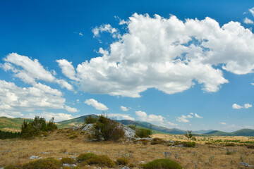 Mountainous area of Croatia - Balkan Mountains