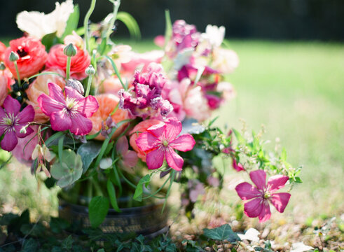 English Garden Floral Arrangement