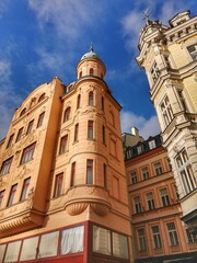 Fototapeta na wymiar Karlovy Vary architecture