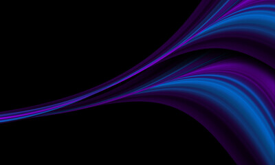 Abstract colorful fluid wave design
