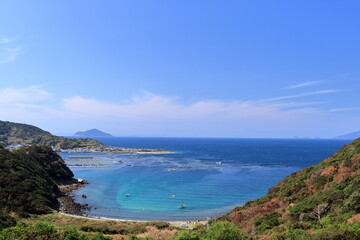 Fototapeta premium 大月町の美しい浜 竜ヶ浜 （高知県）