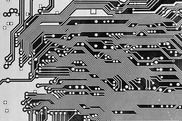 Circuit board macro art