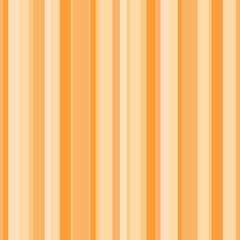 Obraz premium Abstract vector wallpaper with strips. Seamless colored yellow and orange background. Geometric pattern