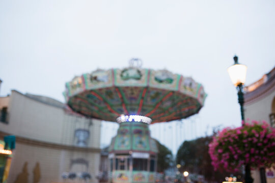 Carrousel out of focus