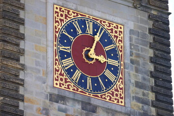 clock on the wall