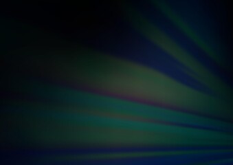 Dark BLUE vector texture with colored lines. Shining colored illustration with narrow lines. Best design for your ad, poster, banner.