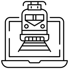 Obraz premium Online Booking 