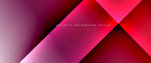 Fluid gradients with dynamic diagonal lines abstract background. Bright colors with dynamic light and shadow effects. Vector wallpaper or poster