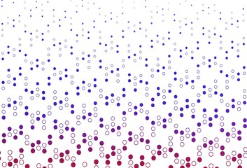 Light Pink, Blue vector layout with circle shapes.