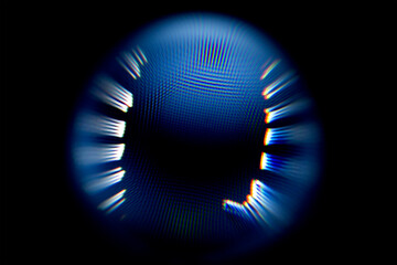 Abstract blurry background with seamless objects. Abstract objects in blur.