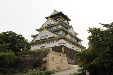 Fototapeta premium 大阪城天守閣