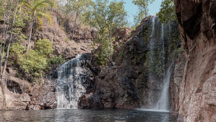Waterfall in National Park Australia