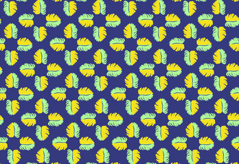 Various motifs with distinctive colors, for batik motifs and various functions with very artistic plant patterns