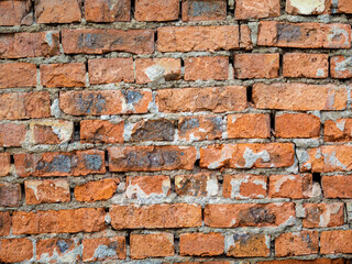 Texture of old brick wall