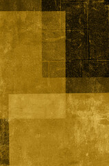 Grungy montage of different wall textures in black, brown, and sepia.