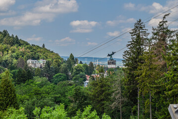 Obraz premium Bad Harzburg Seilbahn