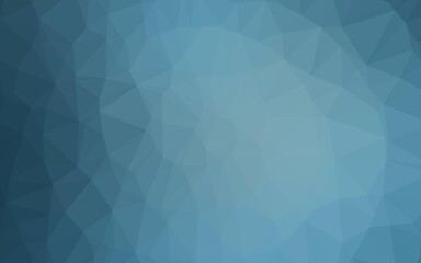 Light BLUE vector blurry triangle template. Modern geometrical abstract illustration with gradient. Brand new style for your business design.