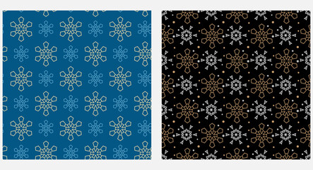 Holiday background patterns. Wallpaper texture in retro style. Vector background image