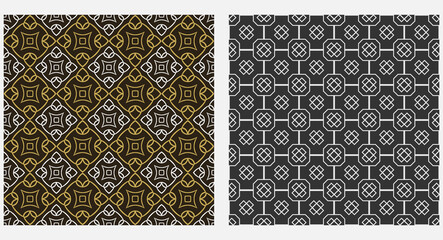 Retro background pattern. Simple wallpaper texture. Vector geometric patterns