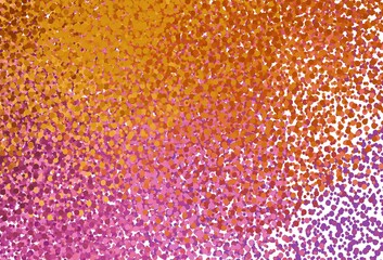 Light Pink, Yellow vector backdrop with dots.