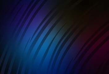 Dark BLUE vector colorful abstract background.