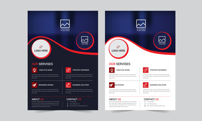Creative and modern business flyer template