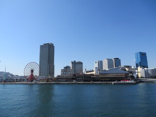 Fototapeta na wymiar Skyline of Kobe, Japan