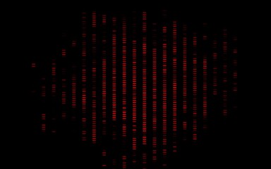 Dark Red vector background with straight lines. Modern geometrical abstract illustration with staves. Pattern for business booklets, leaflets.