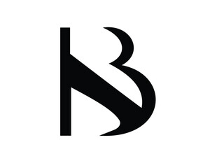 b initial logo letters and logo designs