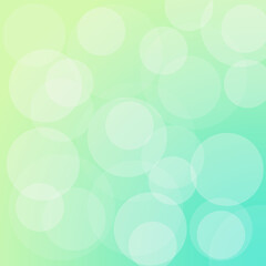 Abstract green background with bokeh.