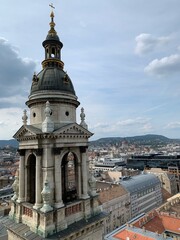 View from the roof of Budapest’s church , Hungary