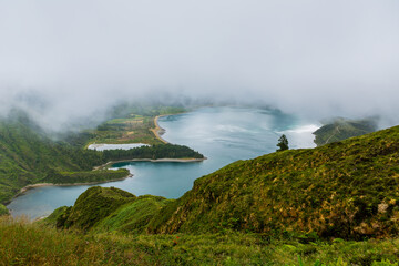 view of Lagoa do Fogo