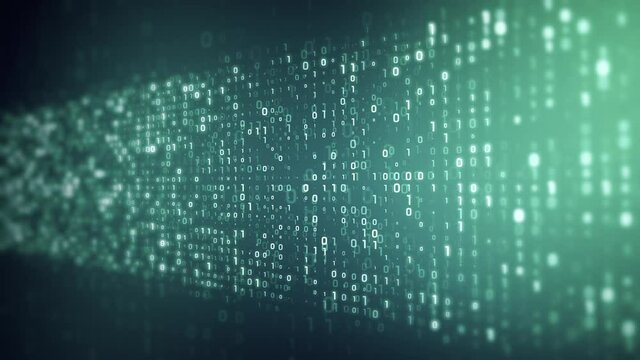 Wall of Code Binary Network Internet Communication