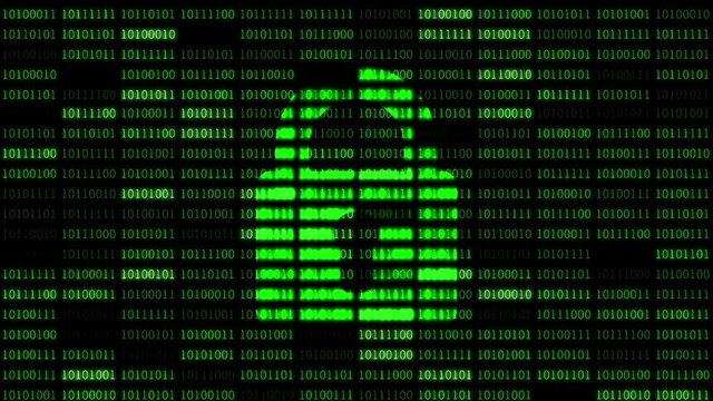 Binary code in the world of computers