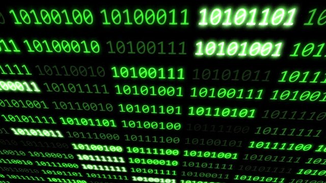 row matrix seamless loop abstract background