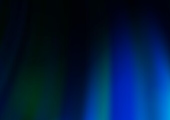 Dark BLUE vector template with liquid shapes. Glitter abstract illustration with wry lines. New composition for your brand book.