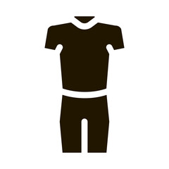 Swimming Suit Canoeing Icon Vector . Contour Illustration