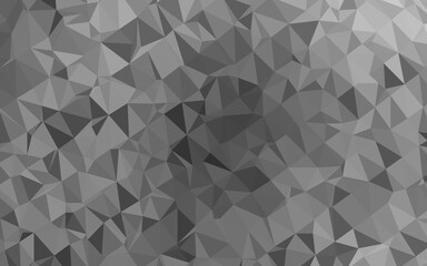 Light Silver, Gray vector abstract polygonal cover. Colorful abstract illustration with gradient. Completely new template for your business design.