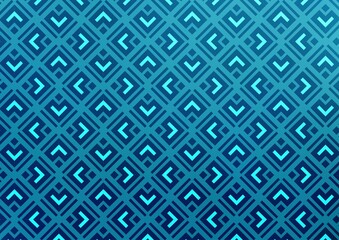 Light BLUE vector background with lines, rhombuses. Modern geometric abstract illustration with lines, squares. Pattern for ads, posters, banners.