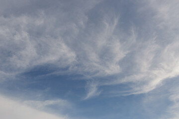 blue sky background with white clouds