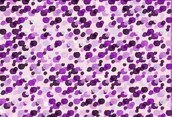 Obraz premium Light Purple vector background with abstract lines.