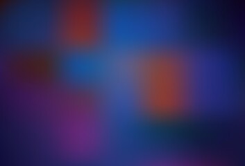 Dark Purple vector abstract blurred layout.