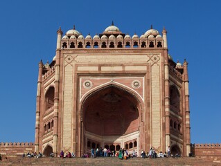 Buland Darwaza monument, Agra, Rajasthan, India 