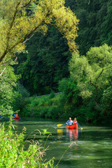 Kanutour auf der idyllischen Pegnitz in Mittelfranken