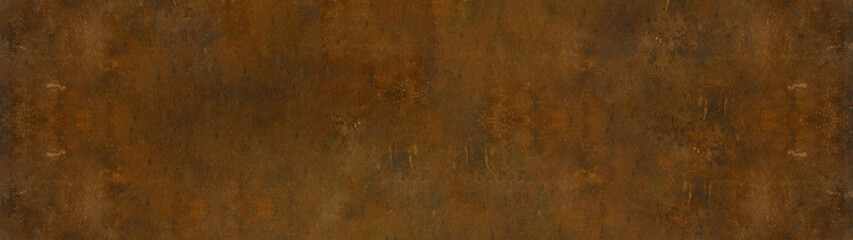 Grunge rusty dark metal background texture banner panorama	