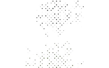 Light Black vector pattern with spheres. Blurred bubbles on abstract background with colorful gradient. Pattern for beautiful websites.