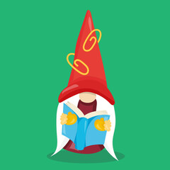 school-gnome-reading-red